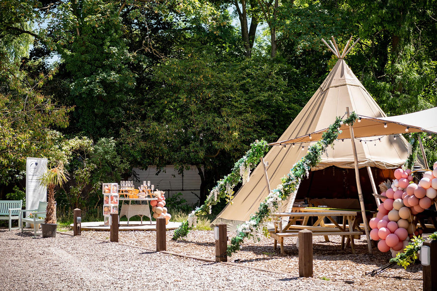 Tepee & Stretch Tent at Old Rectory House Private Hire Redditch
